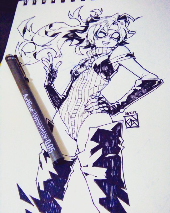 A recent commission done for Ita Pin (Ill tag em later when I find their Twitter) 