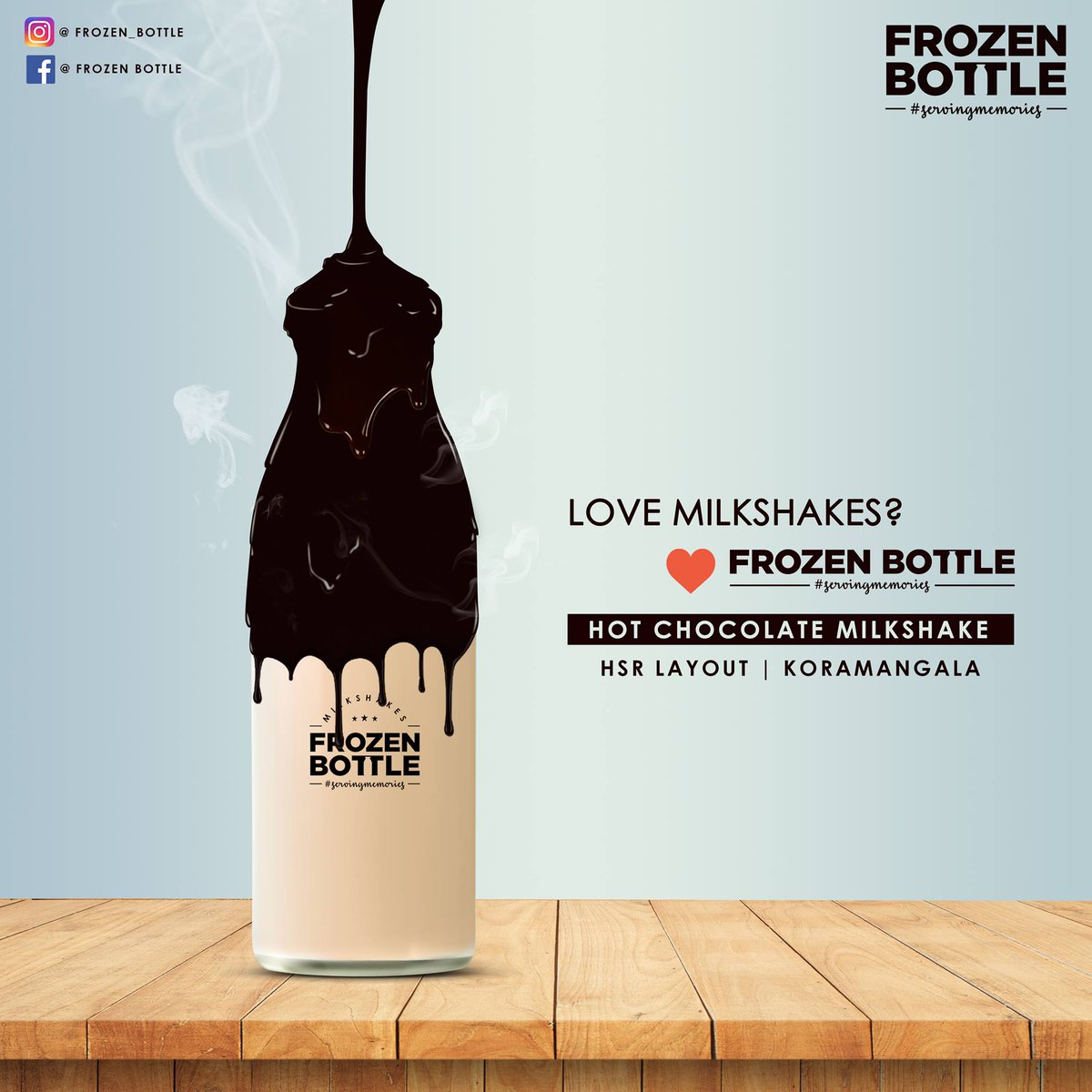 frozen_bottle's tweet photo. Rich, Smooth and Oh So Yummy! Hot #Chocolate #Milkshake. Love Milkshakes? <3 #Love #FrozenBottle. Open In #Koramangala &amp; #HSRLayout https://t.co/H0fVVIlJpZ