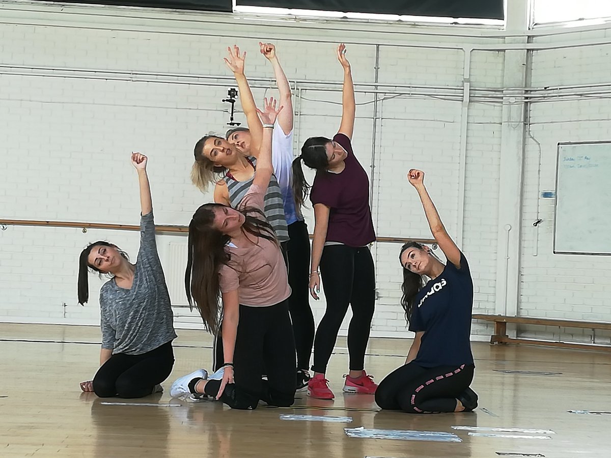 SallyVarrall's tweet photo. @cmetdance getting ready for Encounters with Dance @NDCWalesTyDawns on Sunday 28th May. Please join us at 7pm! https://t.co/yOdGf711Bd