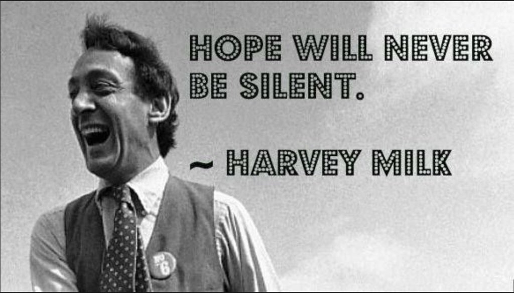Happy birthday, Harvey Milk.          