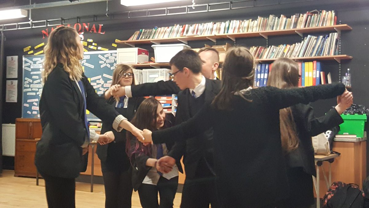 CHS_DramaDept's tweet image. National Drama #newclassmates #gettingtoknowyou #buildingtrust #starsinthemaking