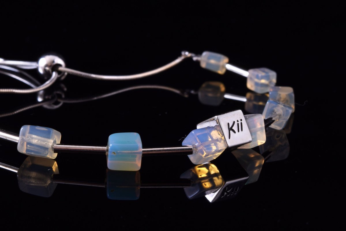 EmperorsScience's tweet photo. Ethiopian Opal "Kii" Bracelet https://t.co/17qMpSRzPb #KiiDesign #Shopify #Bracelet https://t.co/24amSUF6dH