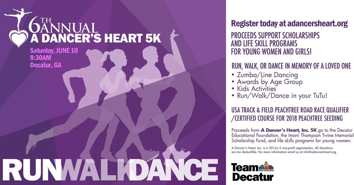 myrichimg's tweet photo. Support, #run #walk and #dance A Dancer' s Heart this June. #Sign up today by going to https://t.co/PeesspoloR #fundraising #Decatur https://t.co/c344XUBpwP