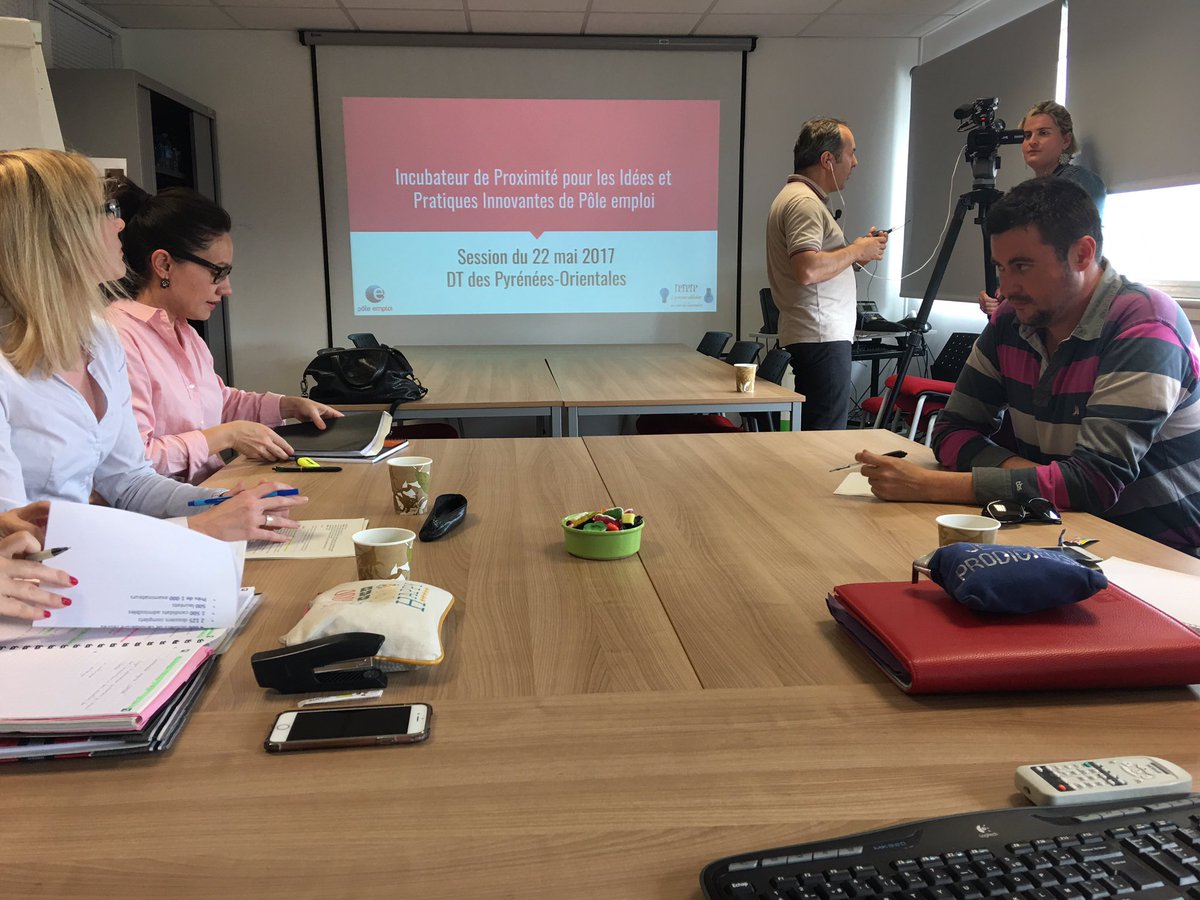 J_Sanfilippo's tweet photo. Dans les #PyreneesOrientales, @pole_emploi possède son "Mini Lab" nommé #IPIPIP ➡️ Incubateur d'idées pour innover au service de nos publics https://t.co/uOW3LwAQNv