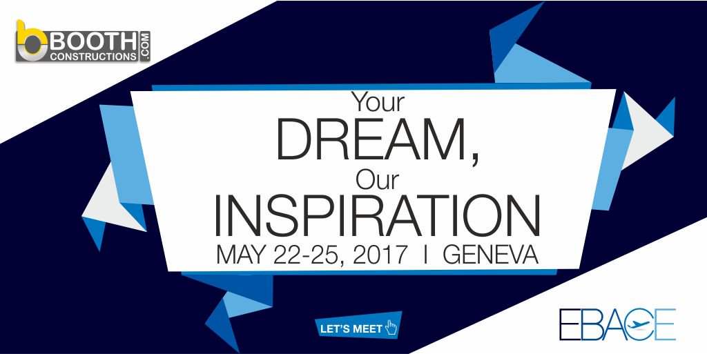 booth_construct's tweet image. Know the recent advancements in the aviation realm at @EBACE  2017!  #EBACE17 #event #tradeshow #exhibition #BoothConstructions