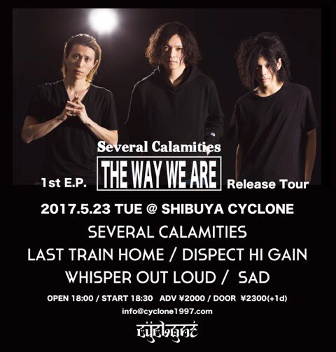 LTH_band's tweet photo. 【LIVE】
2017.05.23
渋谷 Cycloneにてライブです！
チケット予約など詳細はこちらから
https://t.co/yoxr5ATY6Y https://t.co/hWDV0QJd6n