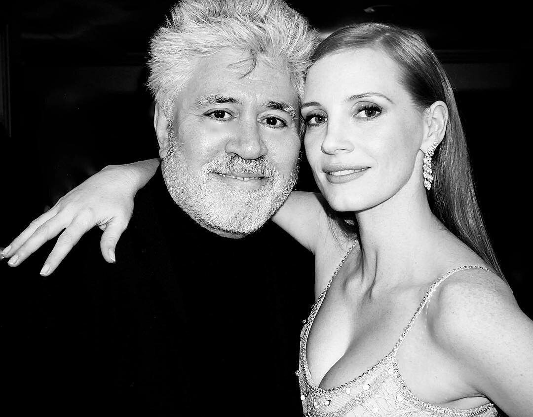 Jessica Chastain (@jes_chastain) on Twitter photo 22/05/2017 12:31:43 ❤ My one and only president ❤ #PedroAlmodovar #CannesJury #Cannes2017 ❤ My one and only president ❤ #PedroAlmodovar #CannesJury #Cannes2017