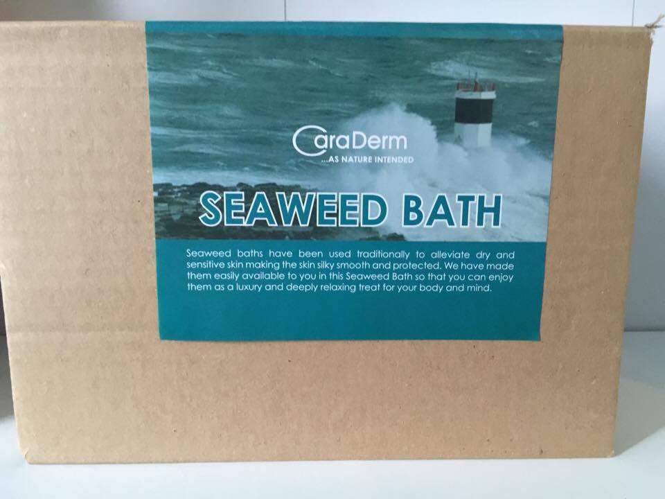 CaraDerm's tweet photo. Feeling tired? Need revived? Why not try the @CaraDerm Seaweed Bath Box! On sale at @Sea_Haven_Thera in Ballycastle! https://t.co/UCHZUgOGHh