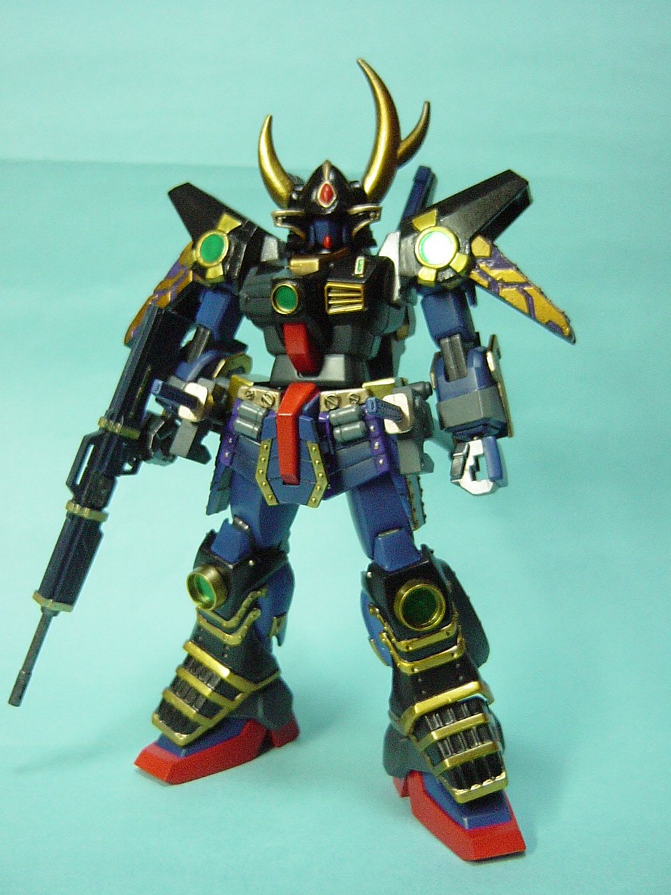 武者頑駄無〝真駆弐〟逞鍛 ガンダムMk-Ⅱ（ティターンズ） 創作SD 1点