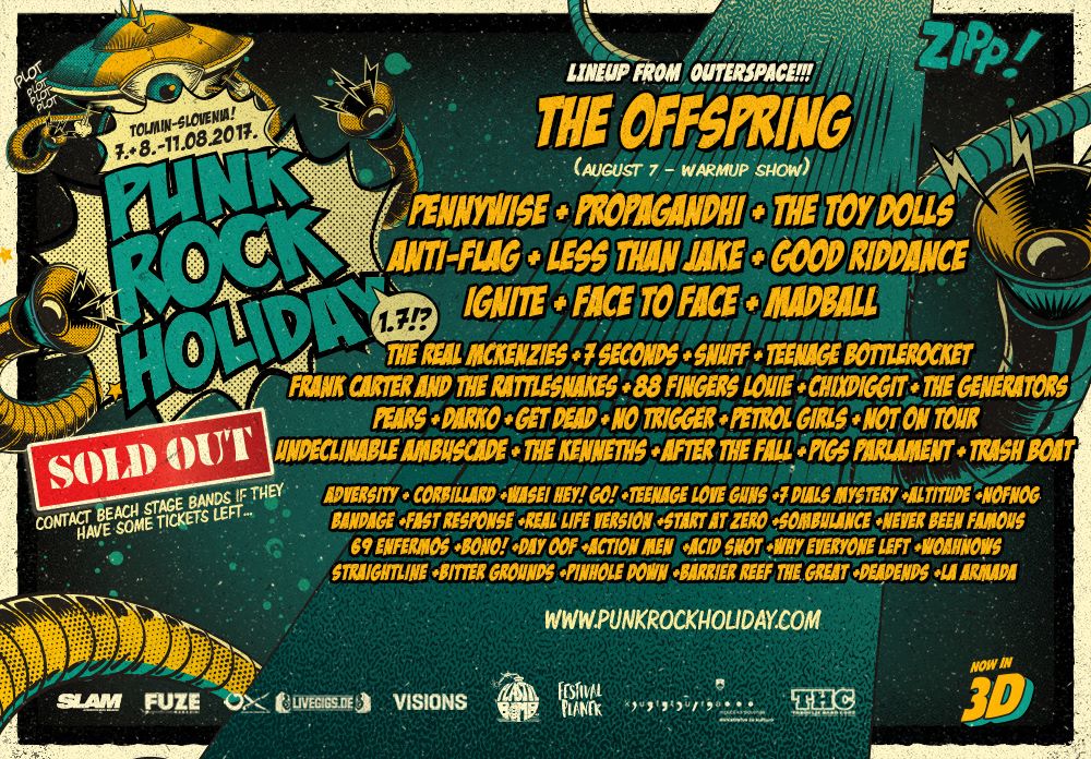 Alter_Alert's tweet photo. #PunkRockHoliday #lineup #soldout #slovenia #tolmin https://t.co/sxKpPSWe09