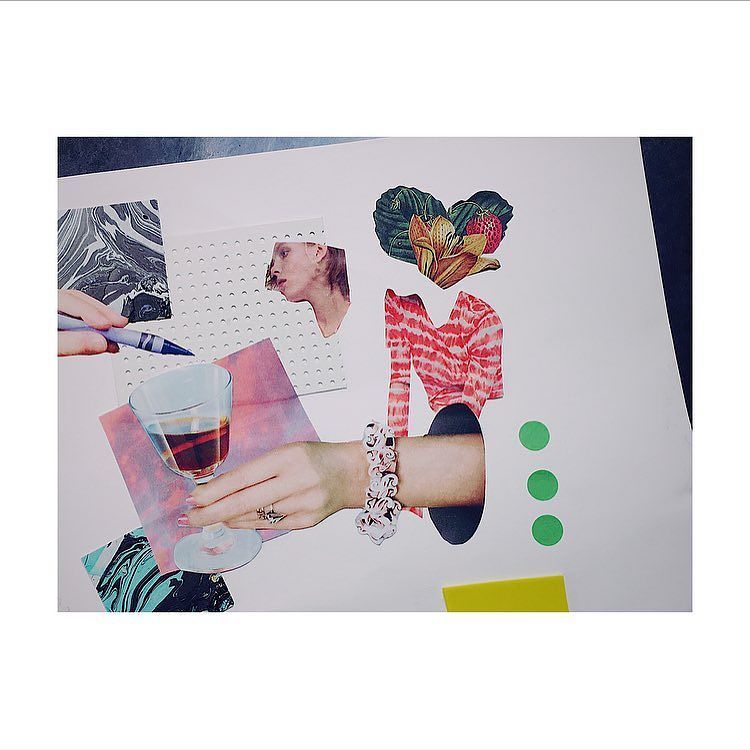 Had an awesome time yesterday afternoon sipping G&amp;T's and collaging with <a href="/collageclubldn/">Stephanie Hartman</a> at the <a href="/ripostemagazine/">Riposte Magazine</a> a… ift.tt/2rI0EFz