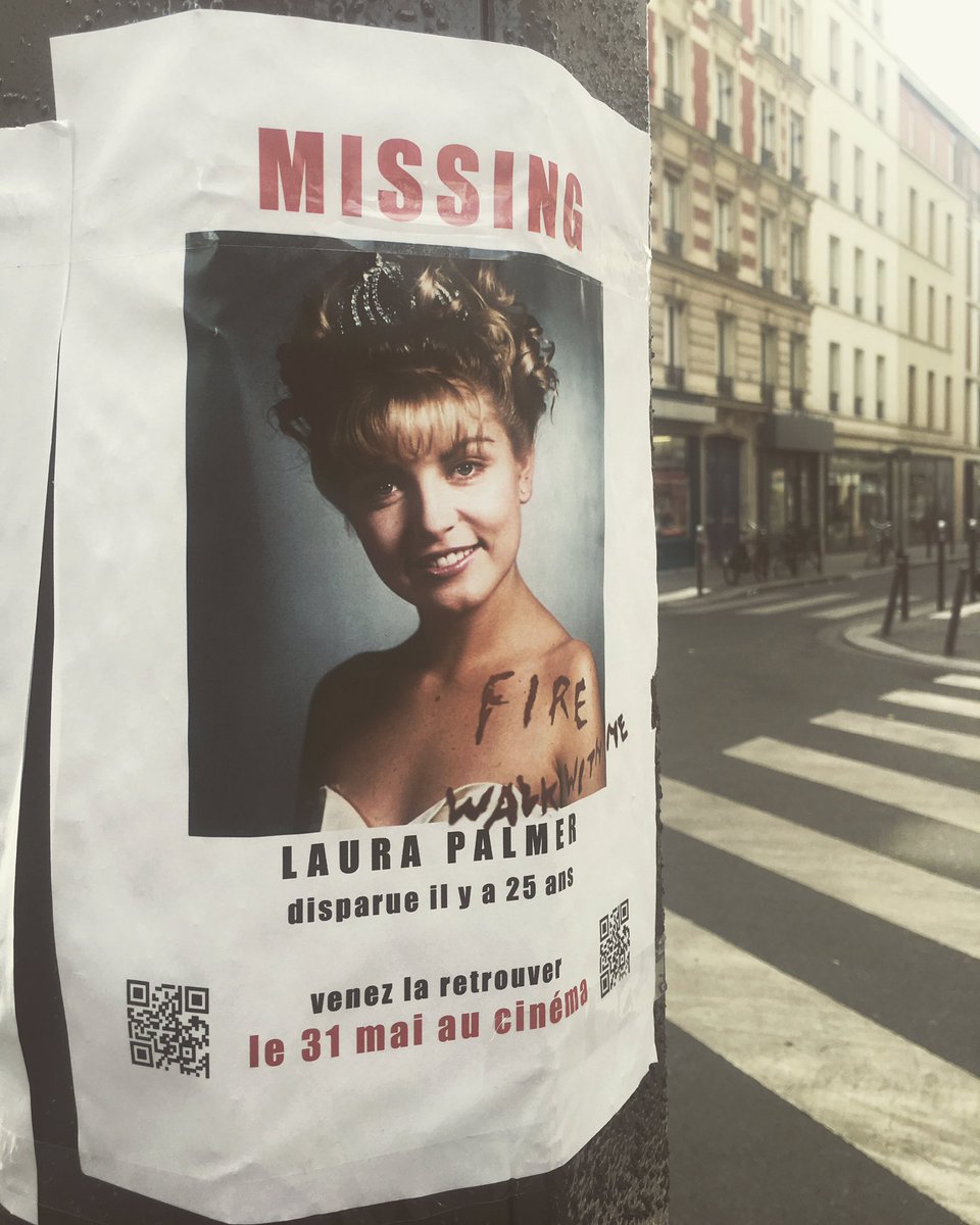 F_Descraques's tweet photo. Street marketing done right #TwinPeaks https://t.co/ZLue1WTtQo