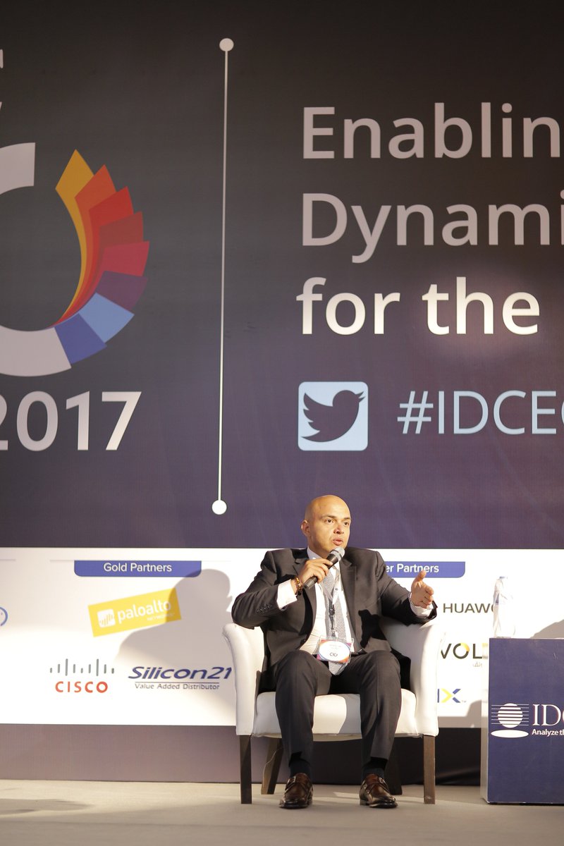 SILICON21EG's tweet photo. Security Panel Discussion presented by Sameh Emam

Silicon21 Gold Sponsor with Cisco Egypt at  IDC MEA CIO Summit 2017 https://t.co/RyIpeN2ZC0