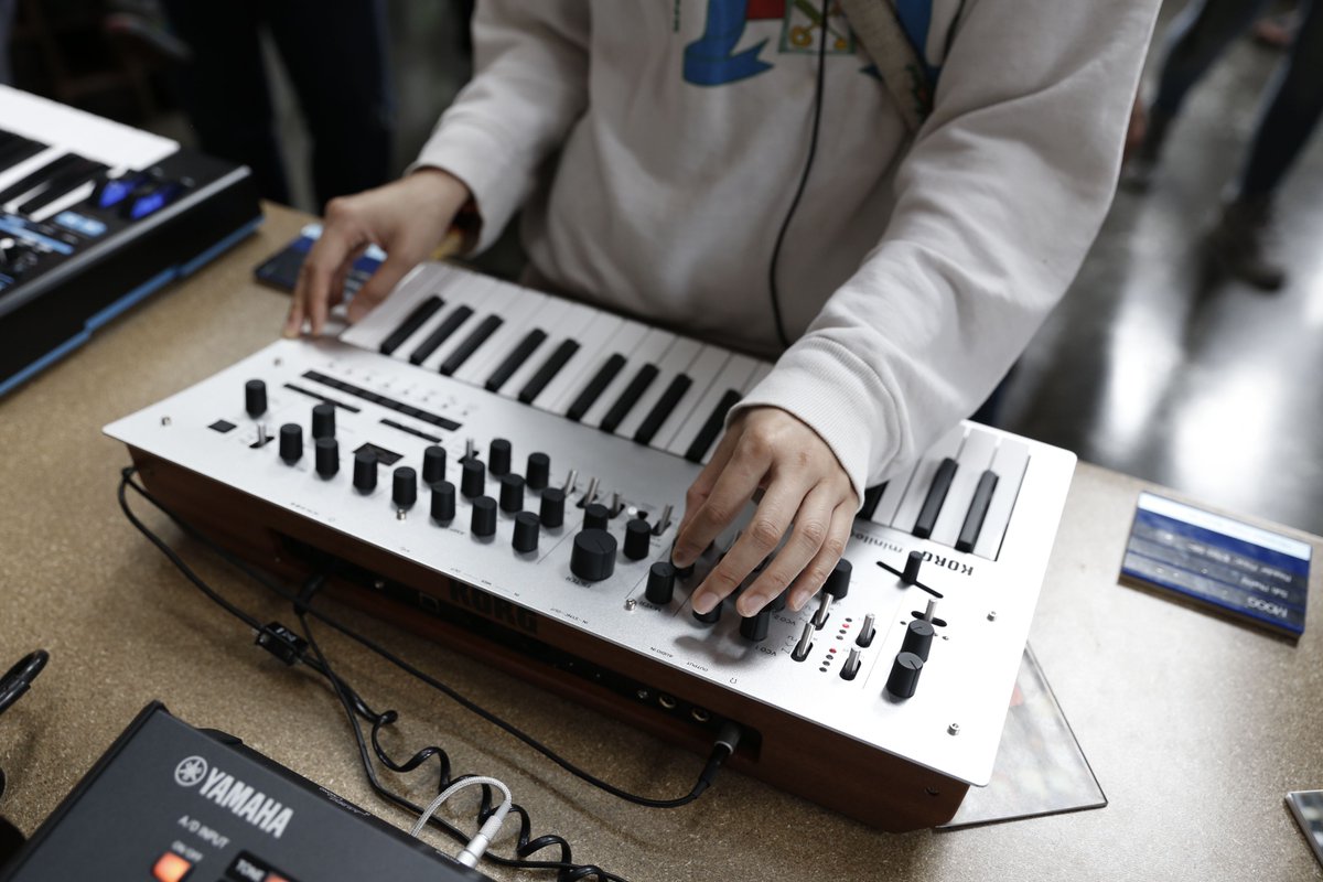 guitarcenter's tweet image. Missing #Moogfest2017? Check out our demos of the latest from @moogsynthesizers @wearenovation @korgusa +more: bit.ly/GCMoogfest17PL