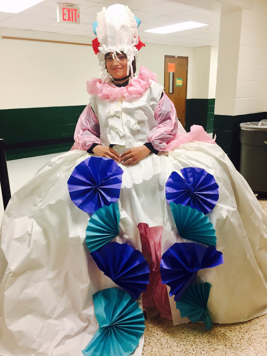 LOOK....at this!!!!!!! Costume Contest winner for Mrs. Jessica Reynold's theatre final! <a href="/LWISDTheatre/">Lake Worth Theatre</a>