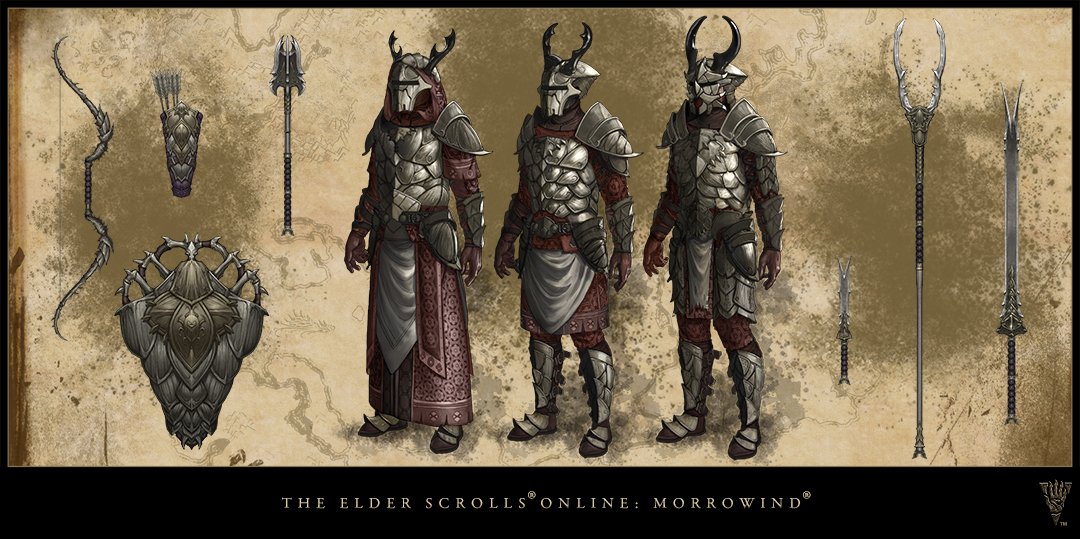 Is this an actual light armor set you can acquire in ESO Morrowind