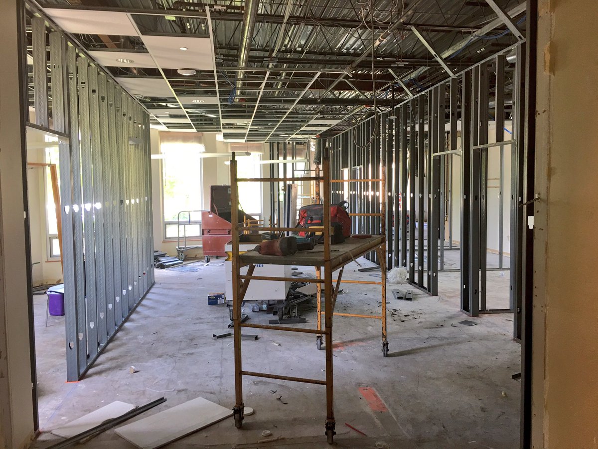 MaryvilleU's tweet photo. Donius University Center renovations continue 

🚧#MUSummerConstruction https://t.co/bx5nApI4eL
