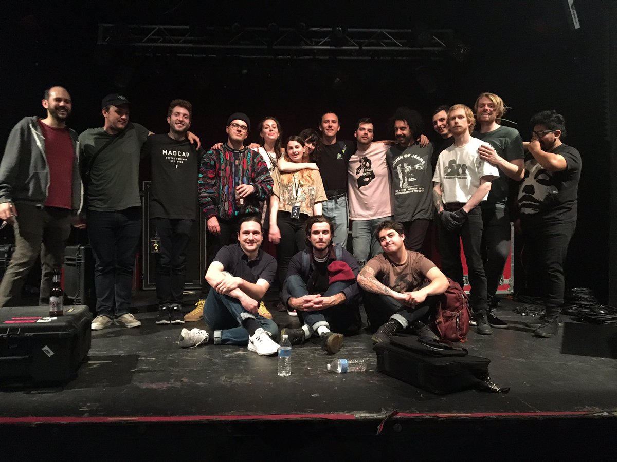 Loved this tour, love these bands. Thanks for having us. Thanks to all who came out and vibed. 🍃🌺🌿