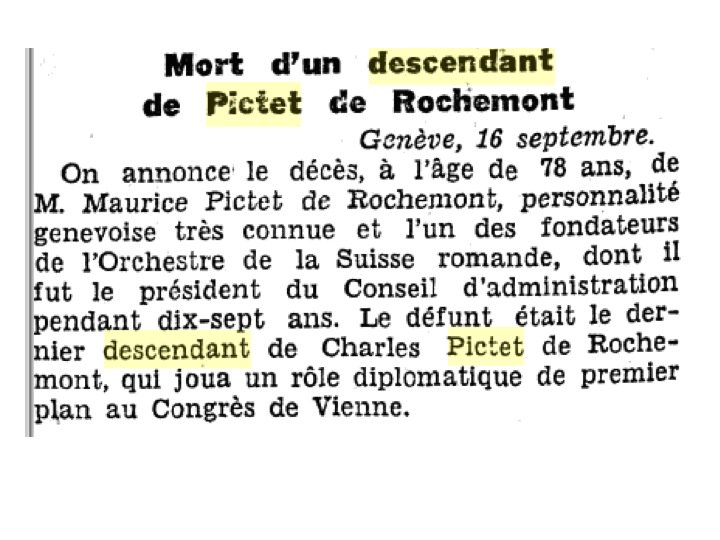 N_Quinche's tweet photo. 1948: mort de M. Pictet de Rochemont, un fondateur de @OSRorchestre et descendant d’un #diplomate à #CongresDeVienne https://t.co/jjxi9MWe3r https://t.co/QWcgWQgyS2