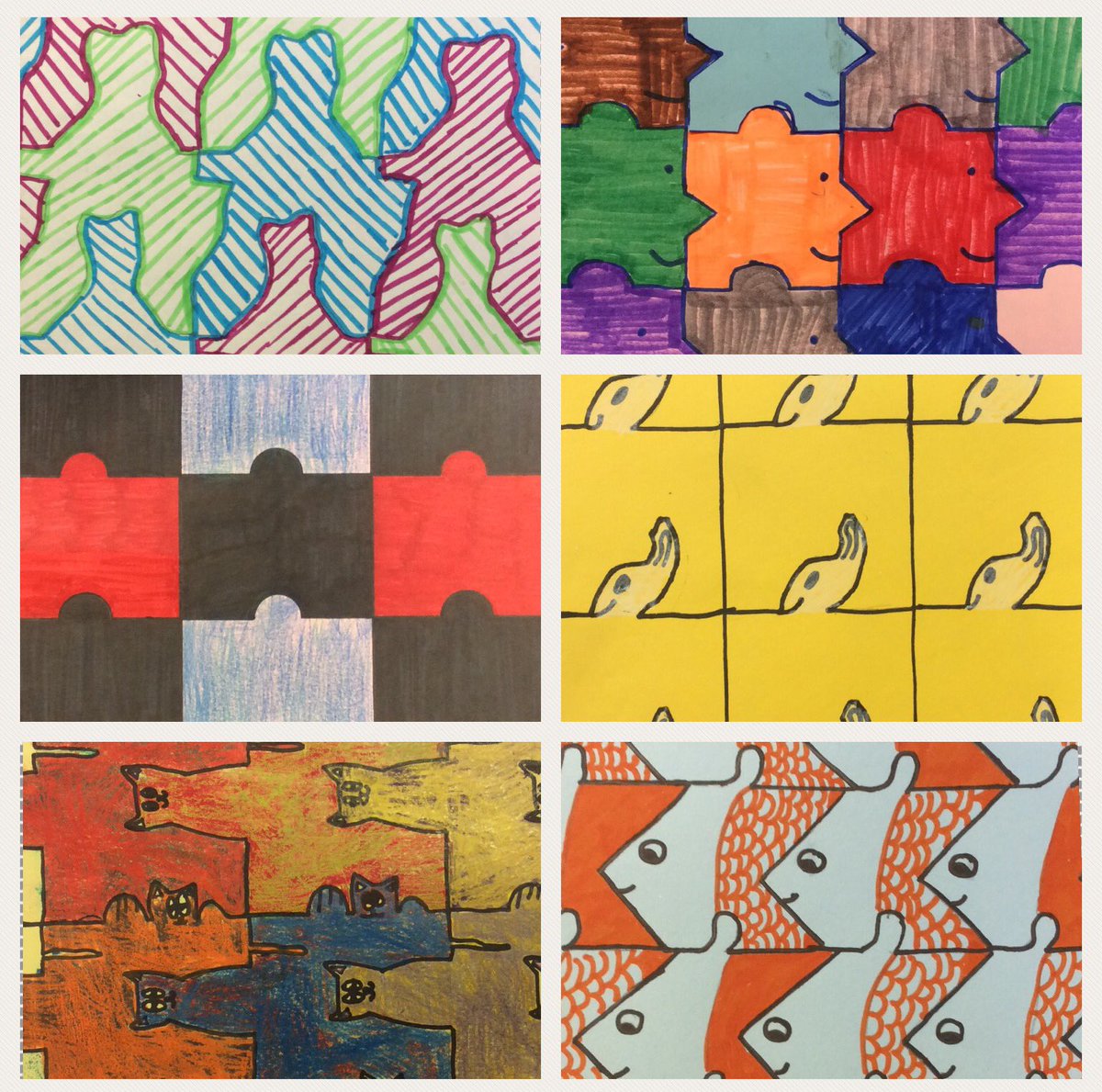 BeniyWaisanen's tweet photo. Talkin' 'bout Tessellations! #ghgators https://t.co/OOfqsidcqn