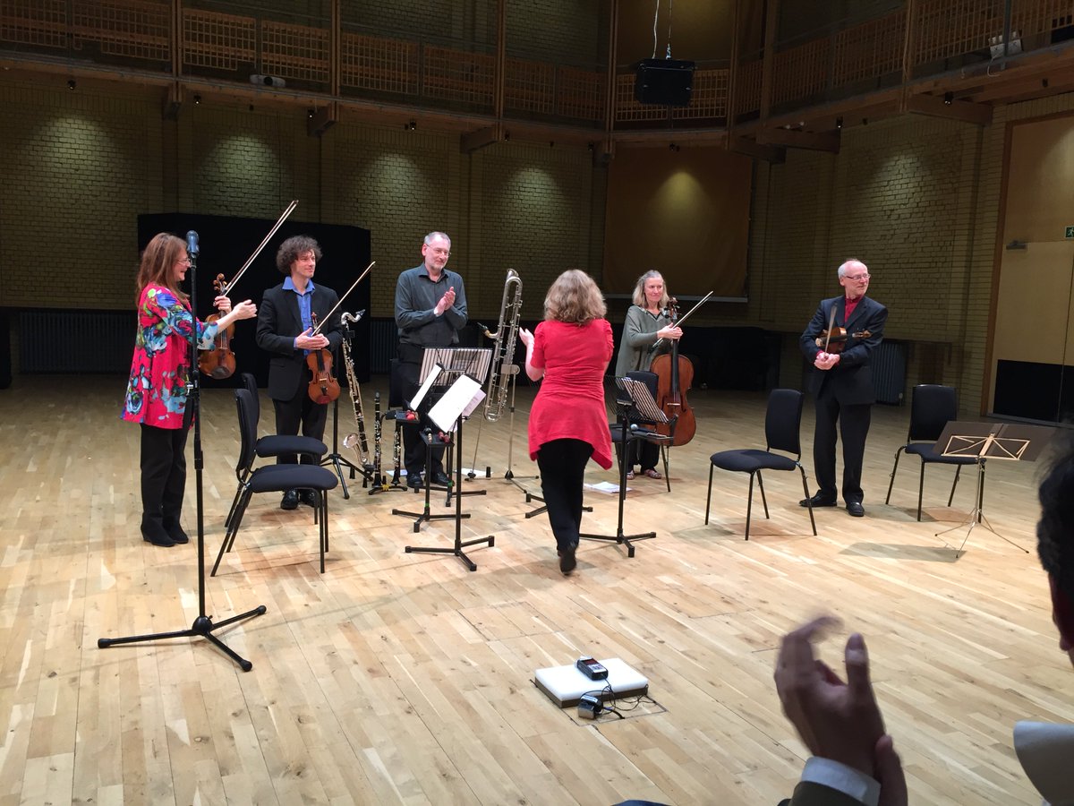 lizjohnsoncomp's tweet photo. Thanks @FitzQtet and @Ron_Woodley and @CalebKlaces for the most a-ma-zing show #Intricateweb on Sat night in Brum-let's do it again please https://t.co/zhSFImuXzL