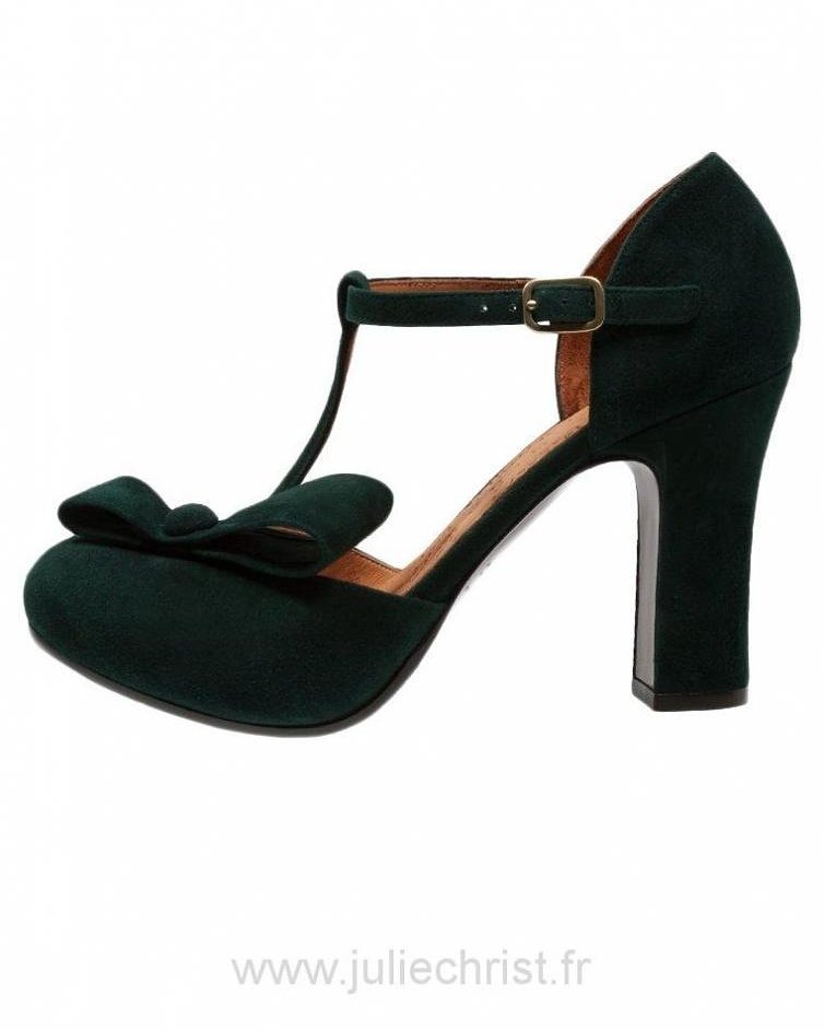 miss20_03's tweet image. #Escarpin #ChieMihara #VertFoncé juliechrist.fr