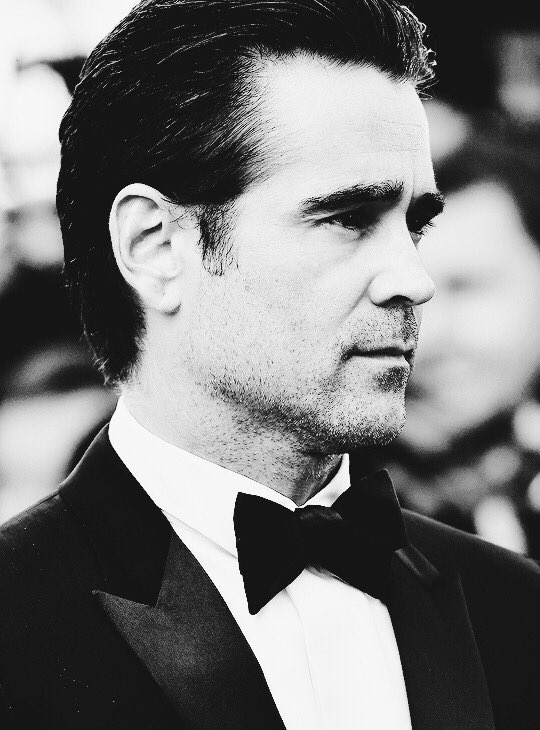 mxddleearth's tweet image. Colin Farrell aka the reason im crying #cannes2017