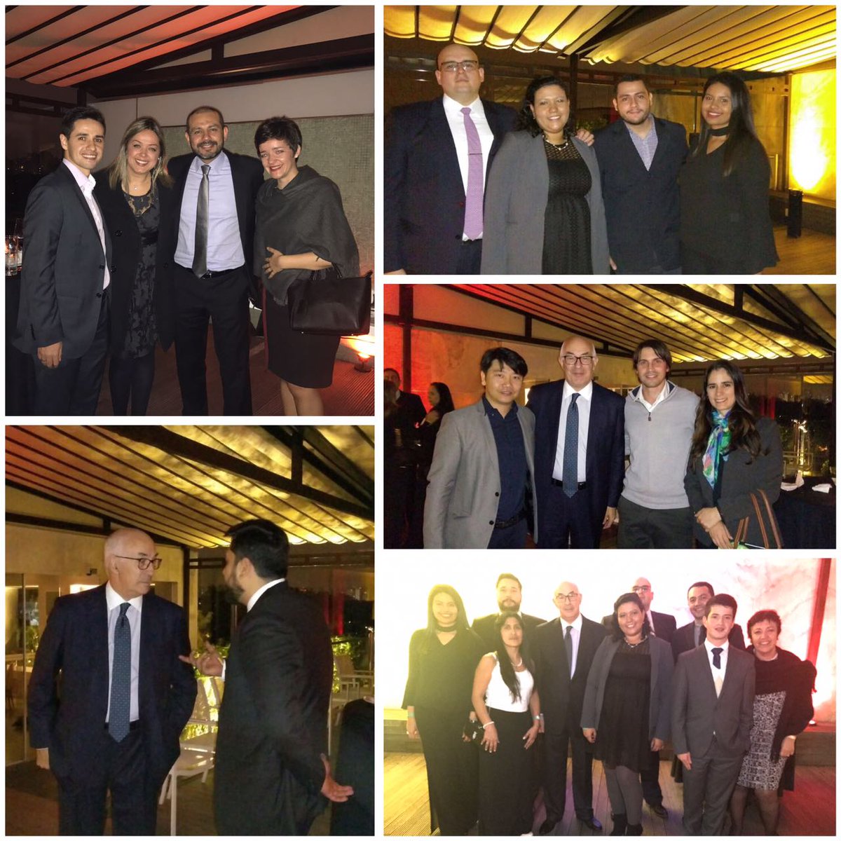 ConsuladoColSp's tweet photo. El Embajador de Colombia en Brasilia, el Cónsul Gral. y equipo, estuvieron en compañía de los empresarios colombianos en Brasil. #inversión https://t.co/PmLszfVn9Z