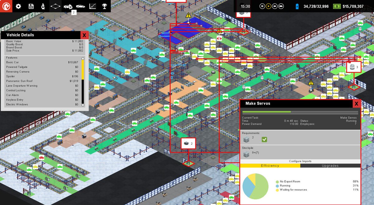 hypersimulated's tweet photo. @cliffski In order to maximize profits, you end up building increasingly complex &amp; sophisticated production lines (hah!), but beyond manufacturing... https://t.co/6Z9GMvAZlR