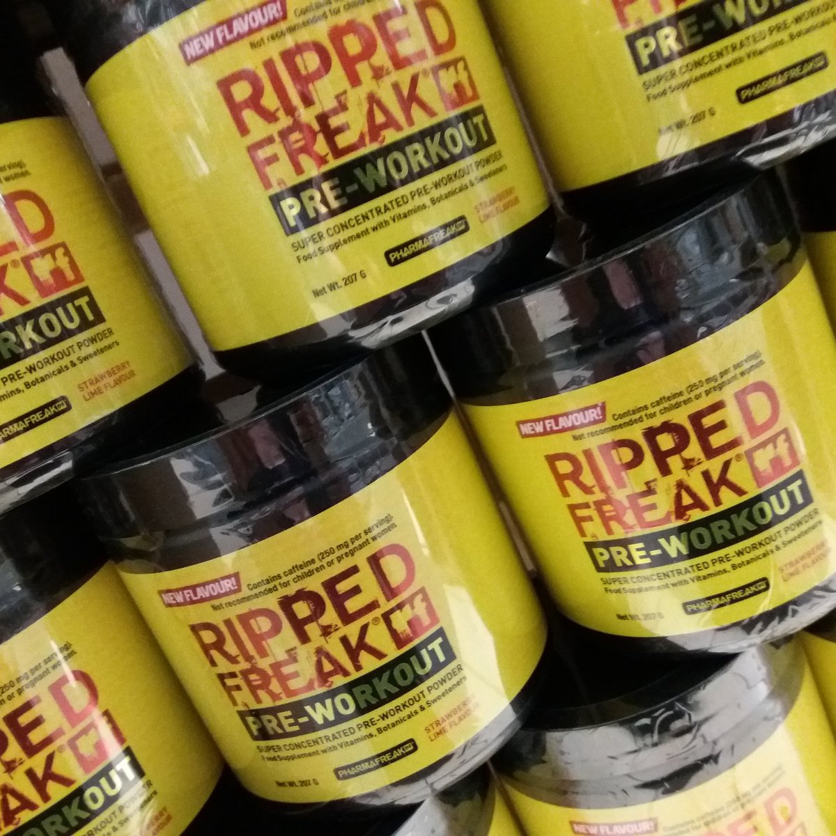 Introducing the new Strawberry Lime Ripped Freak Pre-Workout, now available in the UK.