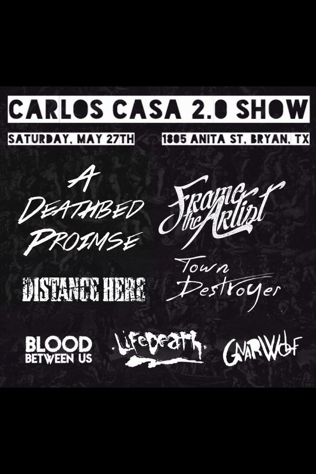 frametheartist's tweet photo. We'll be in Bryan, Texas this saturday with some good friends of ours. Come and check it out! https://t.co/MBh6LagwpZ