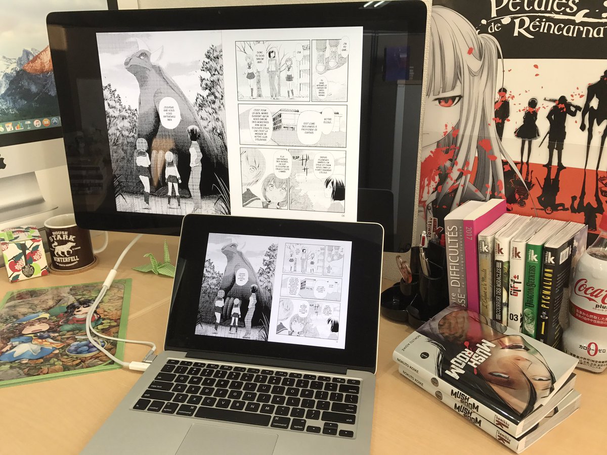 komikku's tweet photo. On a finalisé Dresseuses de Monstres !! Direction l'imprimeur cette semaine ! Et sortie simultanée des 2 tomes de ce diptyque le 06 juillet. https://t.co/LZogJF0kOS