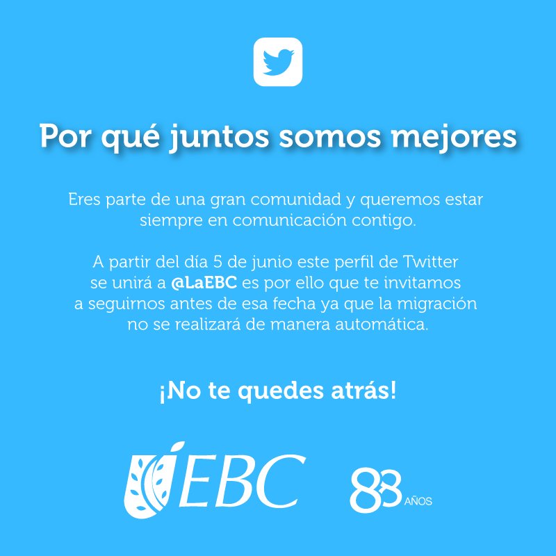 campusleon's tweet photo. No te pierdas ningún detalle de lo que pasa en nuestra Institución. Síguenos ahora en @LaEBC https://t.co/iv5BS9HIhn
