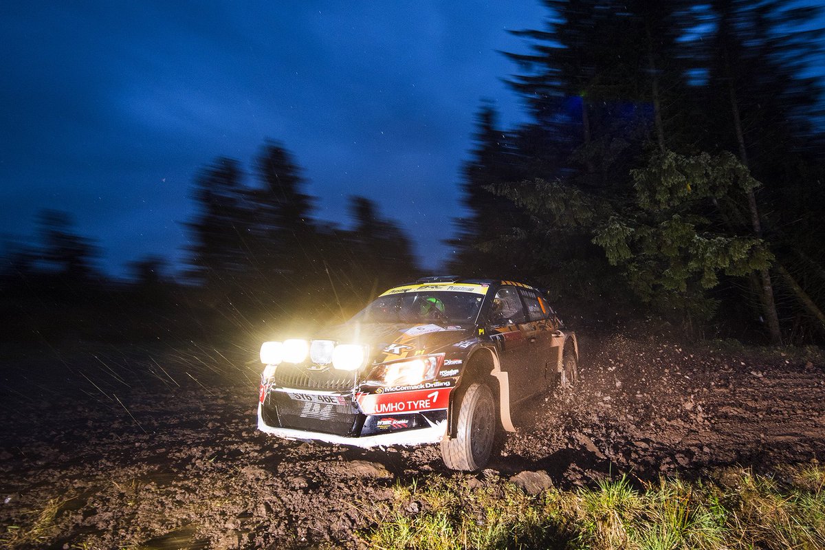 McCormack flies high at the Scottish Rally! Read more: bit.ly/2rIuTME