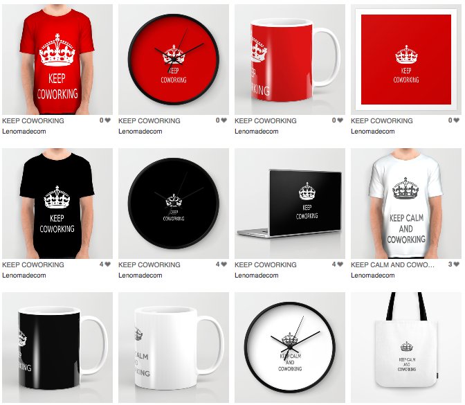 Corworking space, we have a selection of cool #products at
society6.com/lenomadecom/co…
#coworkingspace #mugs #picoum #TShirts