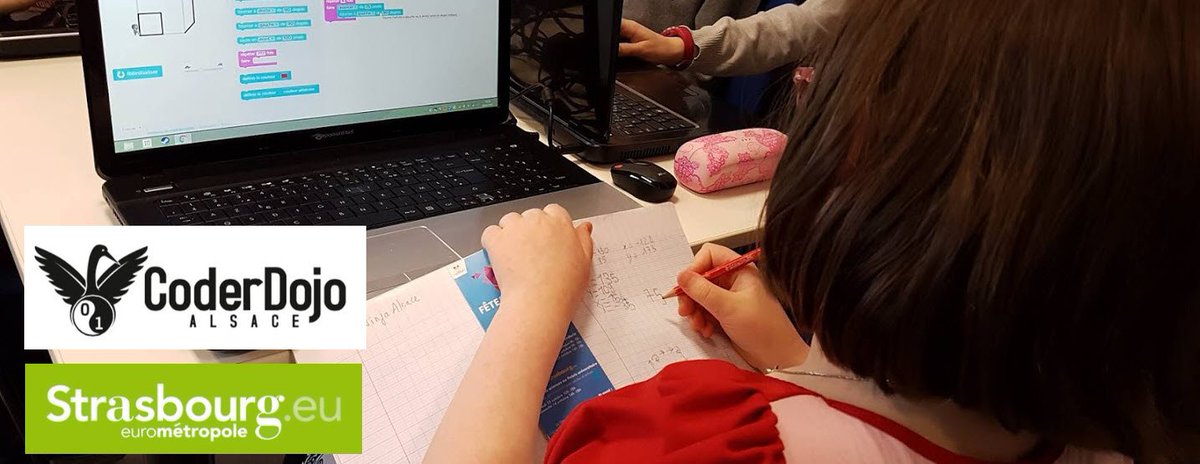 CoderDojoAlsace's tweet image. Nous sommes très contents de vous présenter notre nouveau #coderdojo @strasbourg, qui vise exclusivement les enfants instruits en famille.