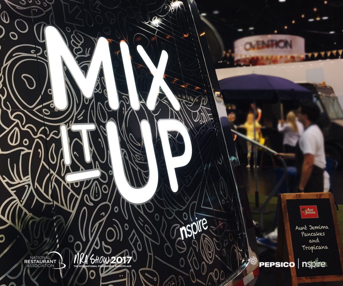 Come, see &amp; taste, #Chicago! Enjoy our exhibits at #NationalRestaurantAssociation @NRAShow #LiveNspired #NRAShow17
