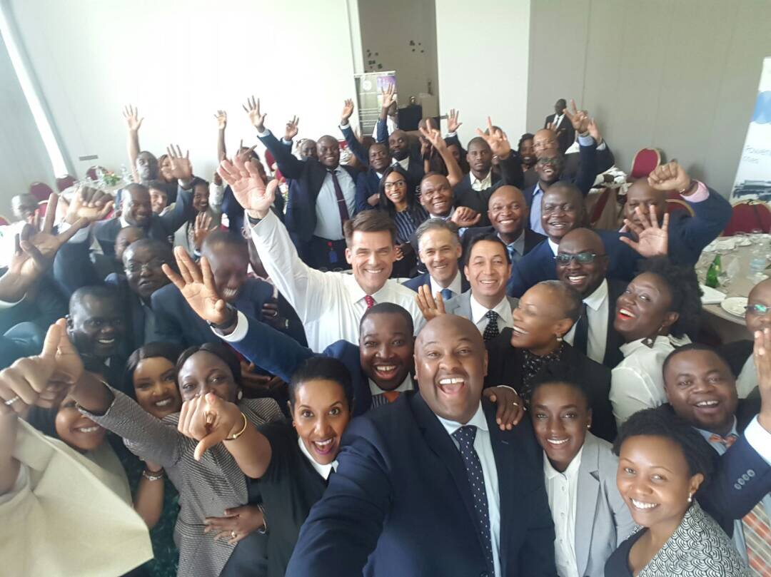 sbolze's tweet photo. Enjoyed lunch with @GE_Power employees in Abidjan #IvoryCoast. #poweringeveryone https://t.co/TazacK90ML