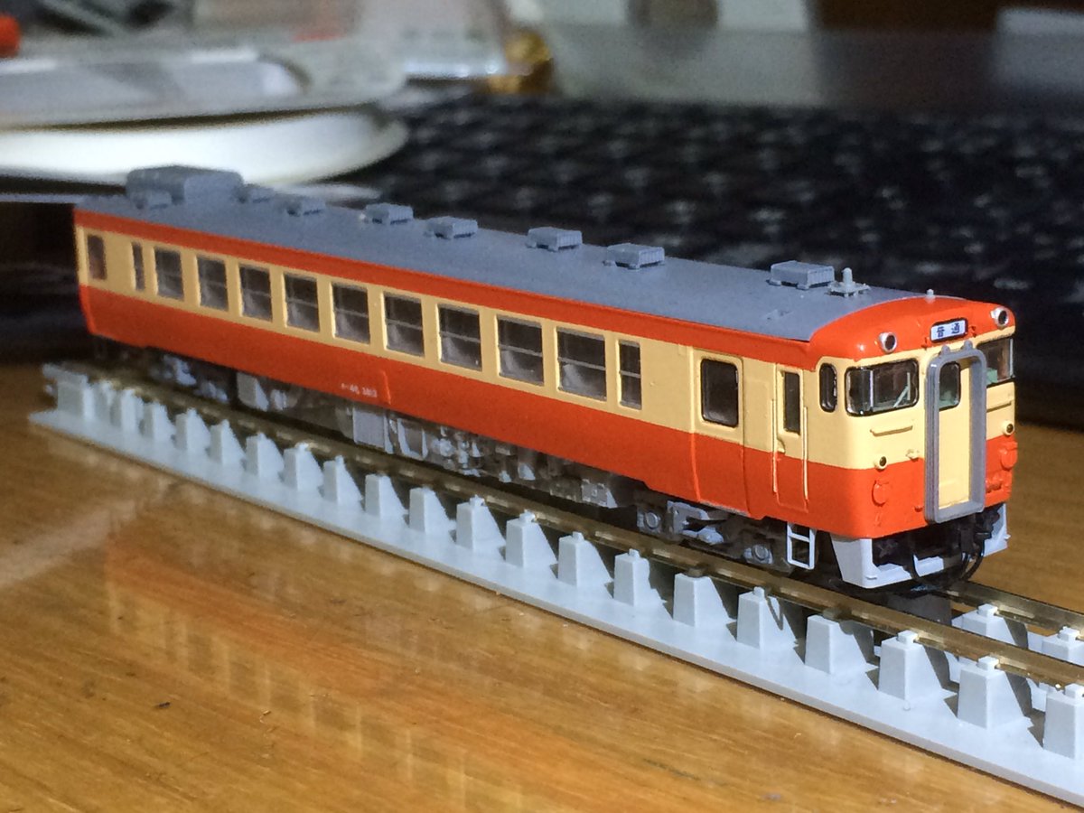 委託品として、JR東海の旧国鉄色キハを作りました。 キハ48-6812 キハ