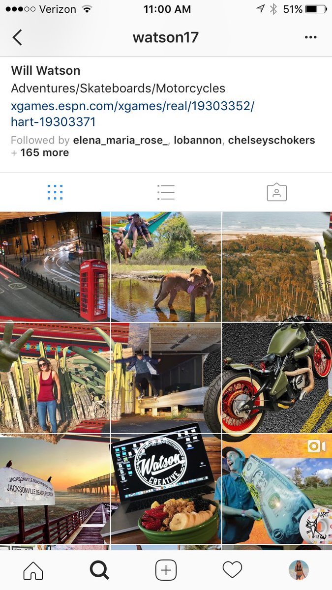Kbatykefer's tweet photo. When your creative boyfriend gets bored of IG...this happens. #watsoncreative https://t.co/kj36sjjVTc