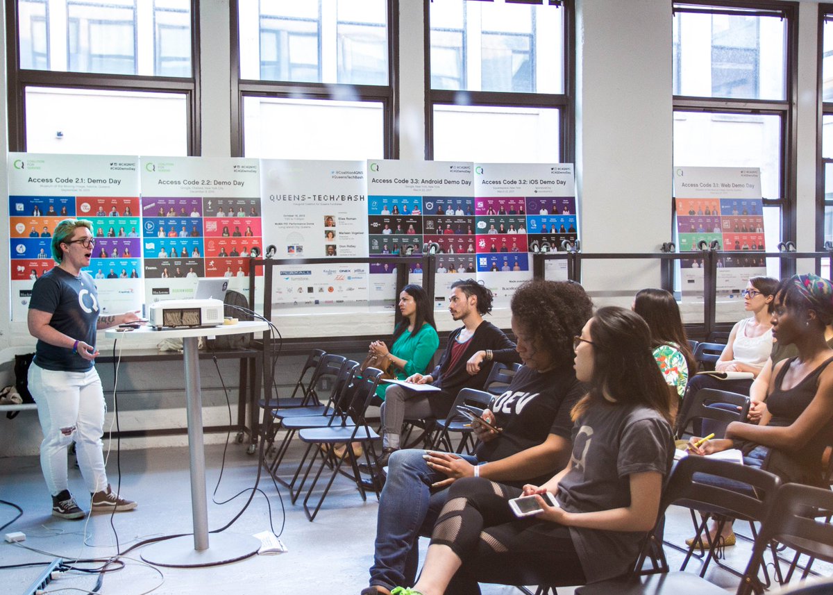 joinpursuit's tweet image. Missed last week's #AccessCode Info Session? We have another on Thursday May 25! RT & RSVP c4q.nyc/upcoming-event… #diversityintech