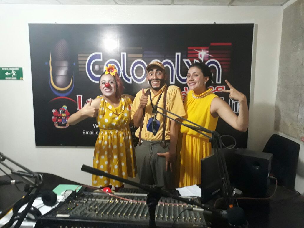 emisoraejercito's tweet image. #Circopolis en #ColombiaEstéreo La Macarena #Meta invitando a los jóvenes a ocupar su tiempo libre haciendo teatro