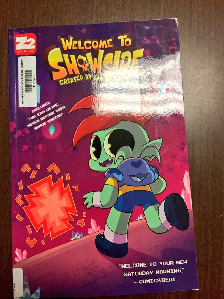 ianmcginty's tweet photo. A sighting of #WelcometoShowside at a public library! https://t.co/YHyPYoGz4E