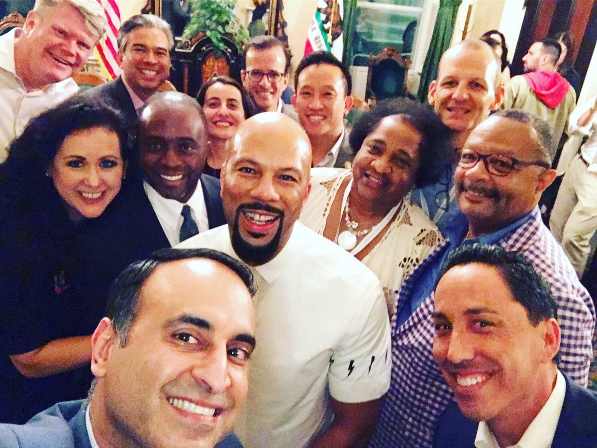 Ash_Kalra's tweet photo. Assembly Progressive Caucus met with @common to talk criminal justice reform! @TonyThurmond @LorenaSGonzalez @DavidChiu @RobBonta #prodems https://t.co/AY42WCkdWR