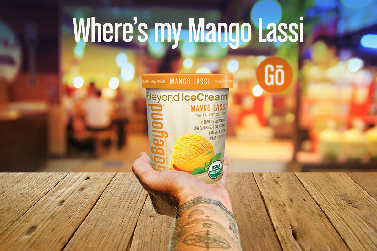GoBeyondFoods's tweet photo. Where's my Mango Lassi? #plantbased #dairyfree #lowcalories #icecream #veganhttp://www.gobeyondfoods.com/ #gobeyondfoods #sunset #datenight https://t.co/0jwRCjOqTW