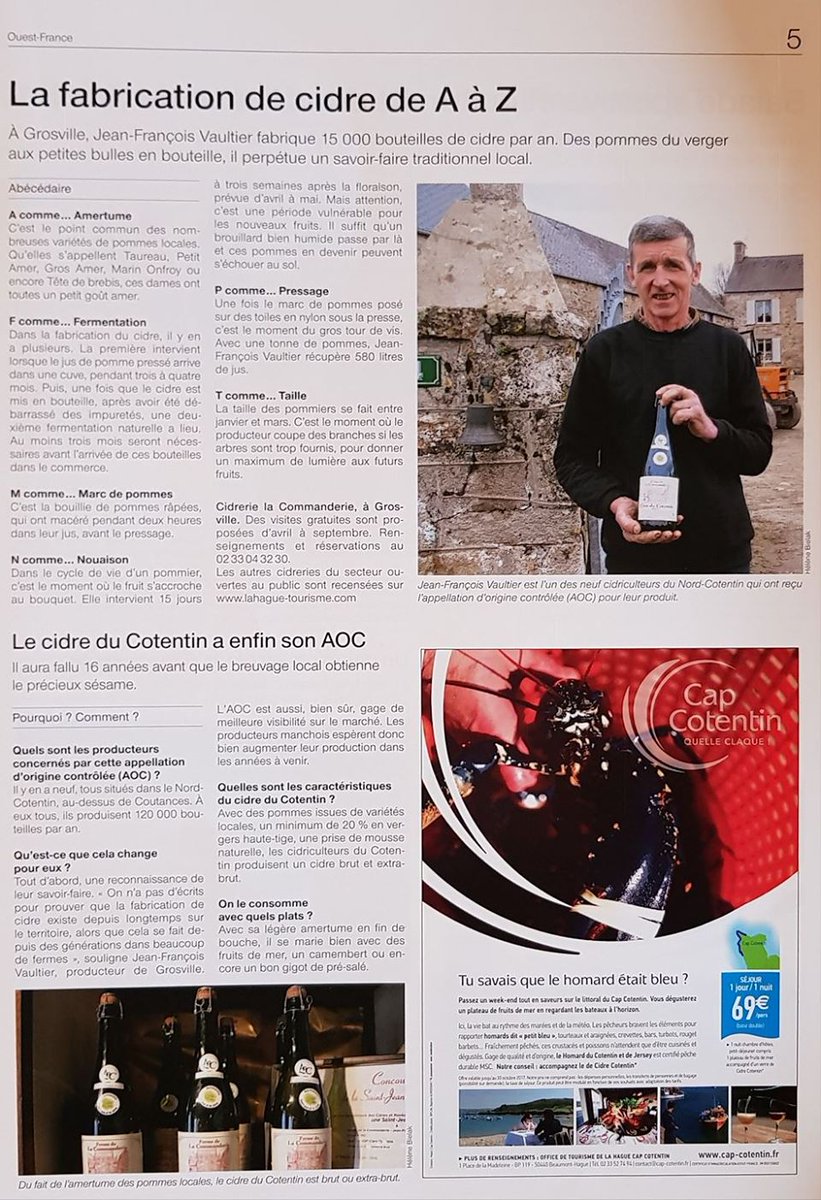 Tu vises le Nobel de Cidre, mais tu as encore (beaucoup) besoin de réviser ?
"Notre" Jean-François et son tracteur orange te disent tout !