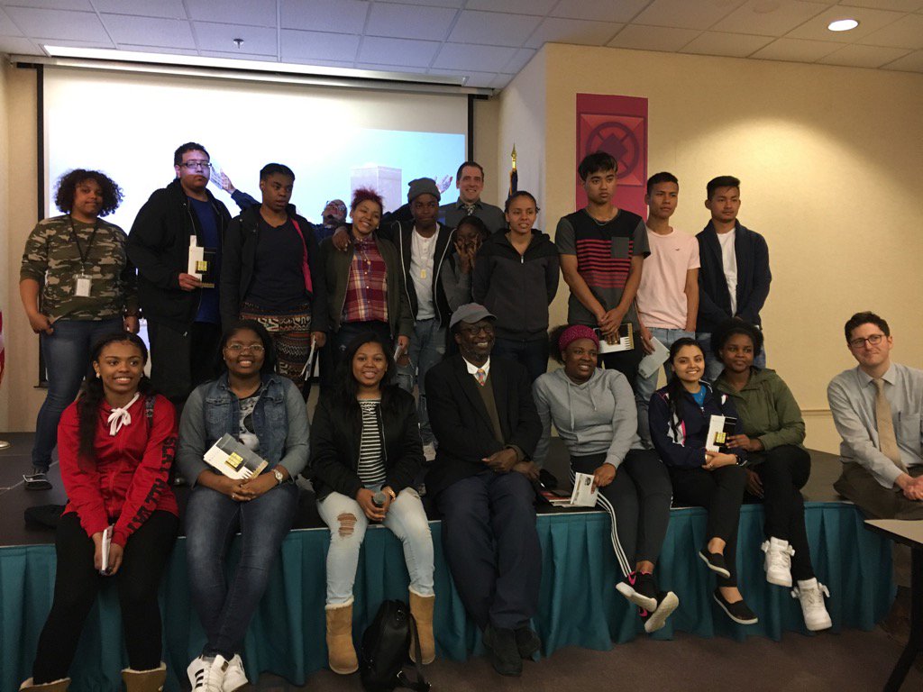 bfarrellrcsd's tweet photo. RCSD students discussing and writing poetry with Cornelius Eady @RCSDNYS https://t.co/gQSnGPNBgL