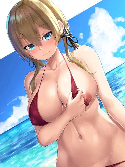 プリンツちゃん水着、完成😄
https://t.co/VBD0JpA5Sl 