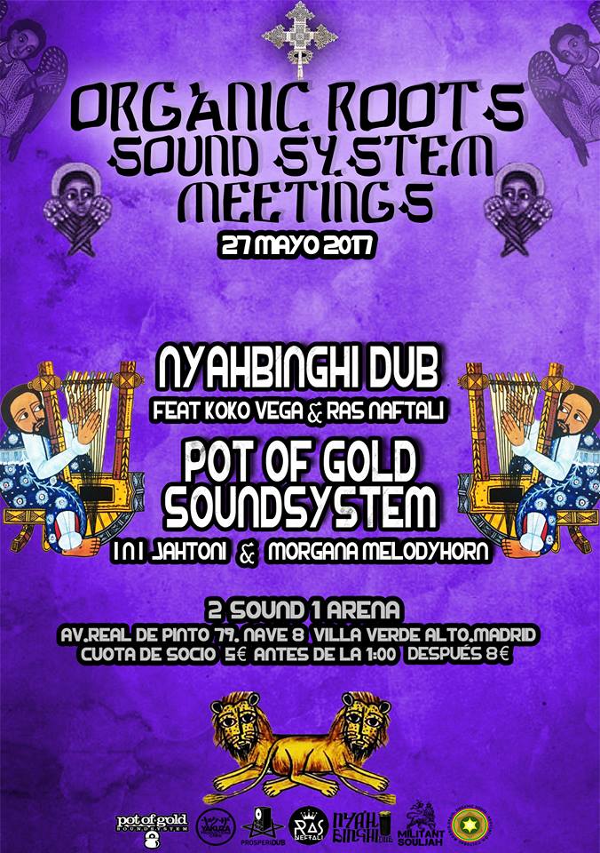 PotOfGoldSound's tweet photo. #NEXTDANCE #ESTESABADO #Madrid #SOUNDSYSTEM #meeting @OrganicRootsFes @POGRadioshow @PotOfGoldSound #Rastafari #JAH #YHWH #Reggae #Roots https://t.co/yBL1q2LxKZ