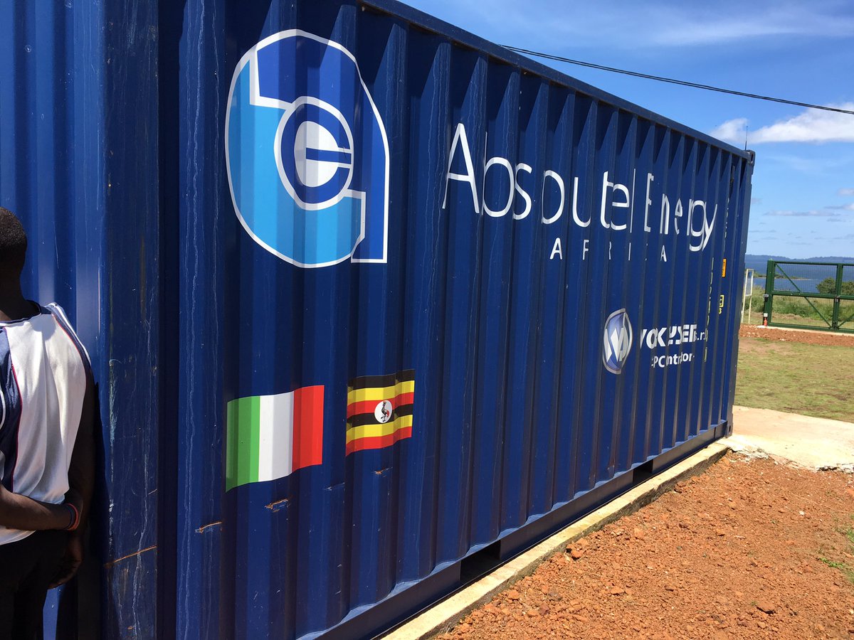 DFornara's tweet photo. Today I visited #AbsoluteEnergy in #Kitobo, one of most advanced mini grids in Africa + social support programs by ITA-UG entrepreneurship https://t.co/0R3UwRebXm